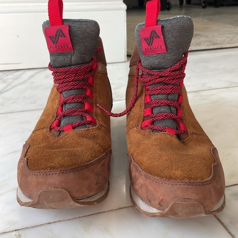 Forsake Men's Brown and Red Athletic Shoes - Picture 6 of 11